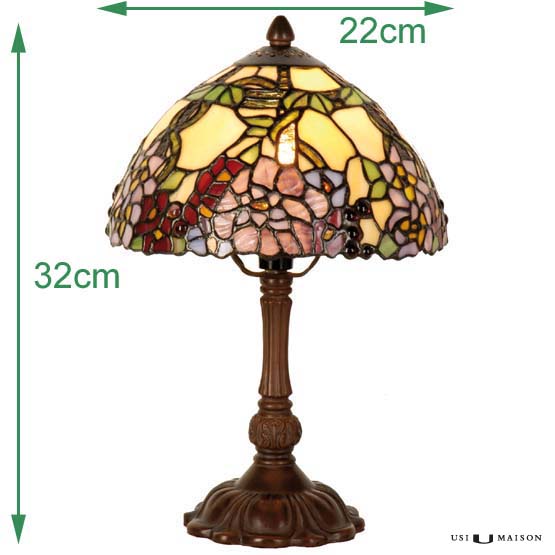 argos tiffany butterfly lamp