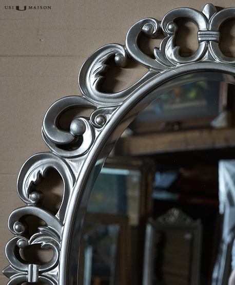ovale spiegels pellegrini zilver 1