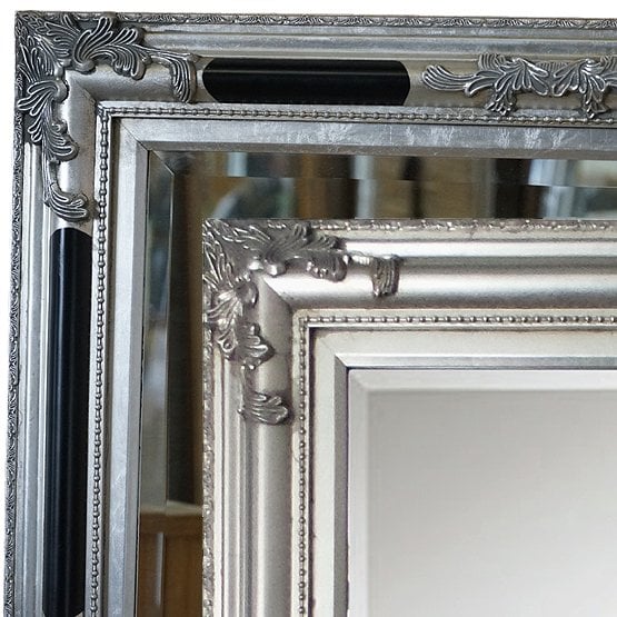 barok spiegel poussin licht zilver main