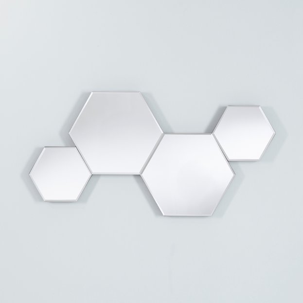 Honey Hexagonale Spiegel