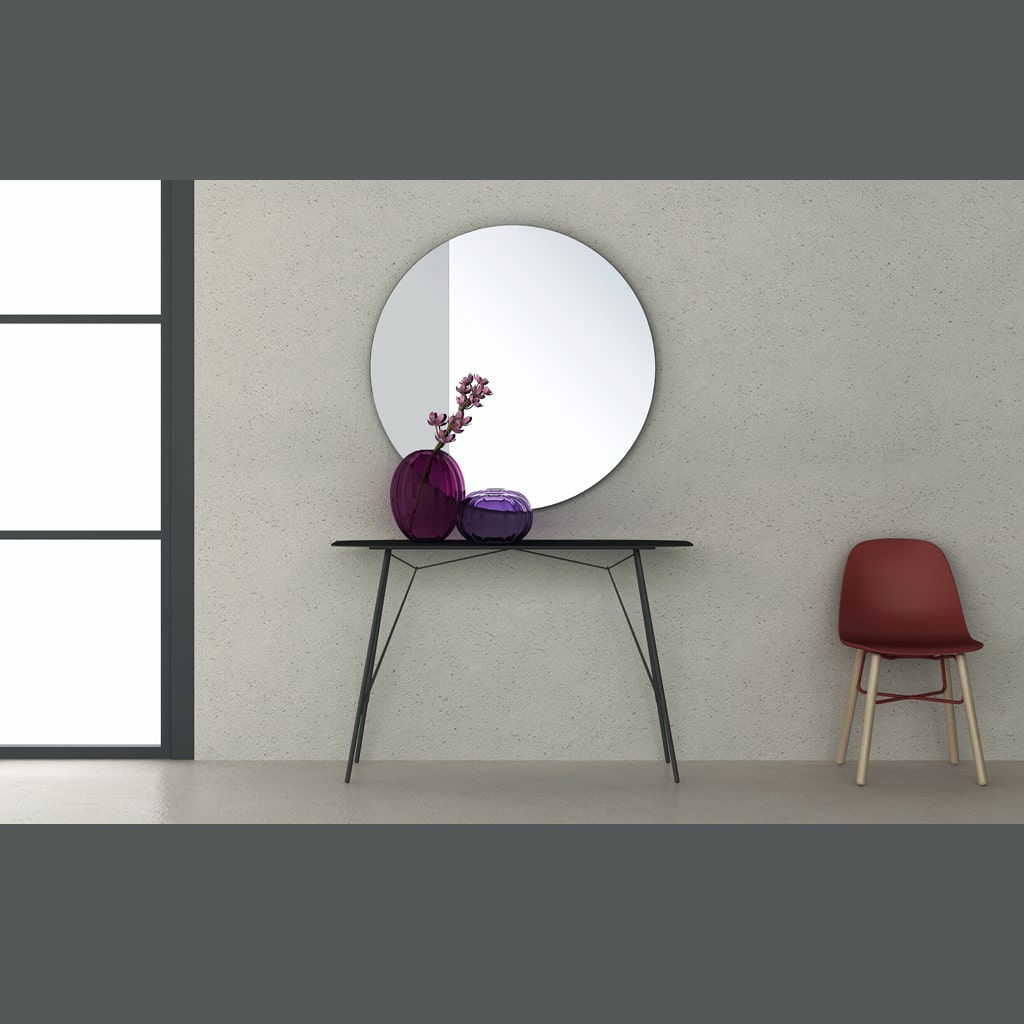 Design Spiegel Cord Grey L Moderne interieurs