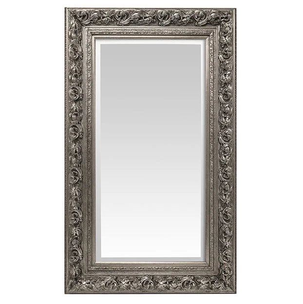 DaVinci Barok spiegel met zilveren lijst
