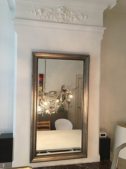 Kwadrant spreken ernstig Klassieke spiegel Sisley - Zilver Kleur | Usi Maison