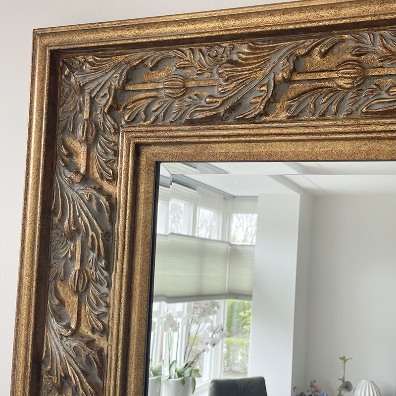 Grote barok spiegel Bellini antiek goud